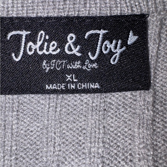 Jolie & Joy Light Gray Sweater - Picture 3 of 5